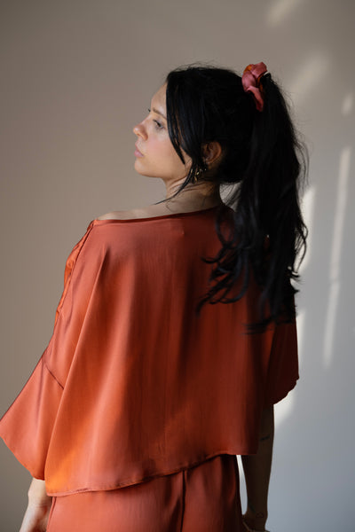 T-shirt Paloma variante ruggine