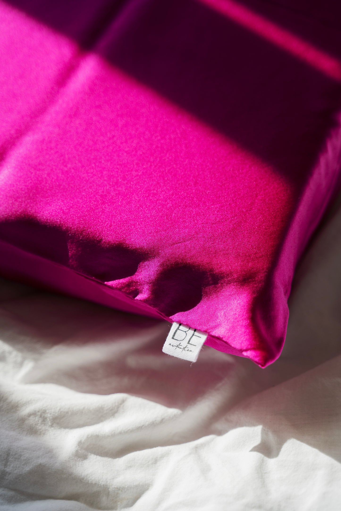 Federa in seta (fucsia)