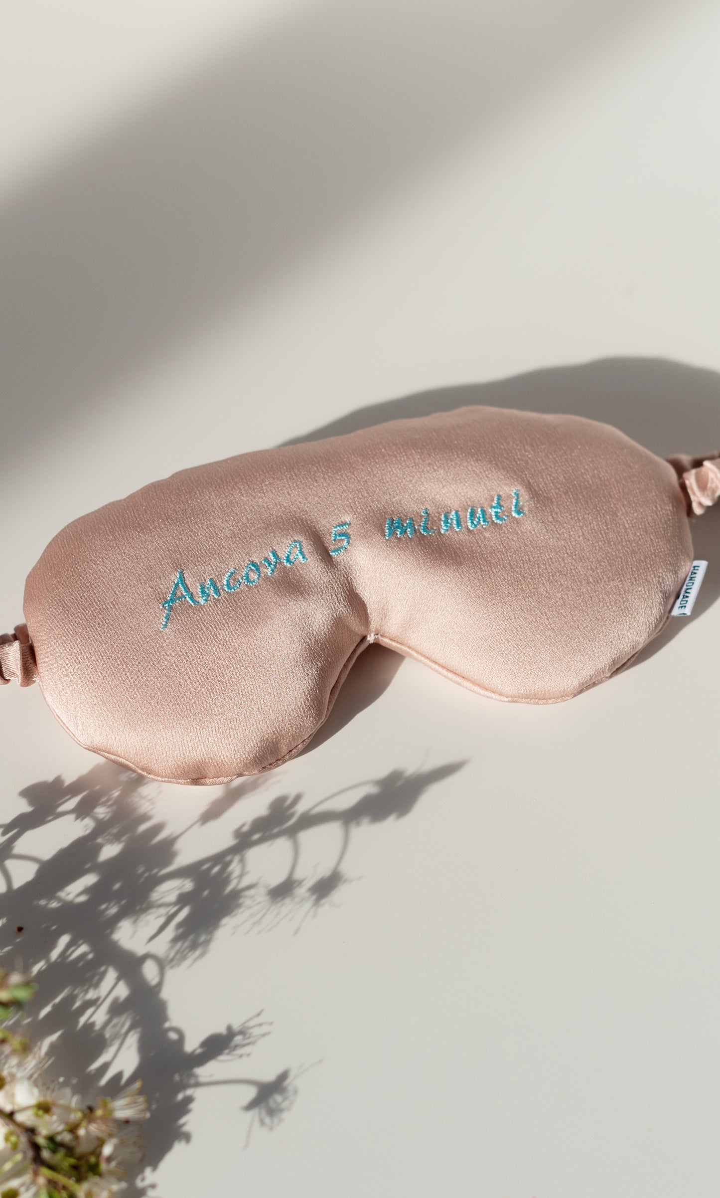 Eye mask parlate (con ricamo)