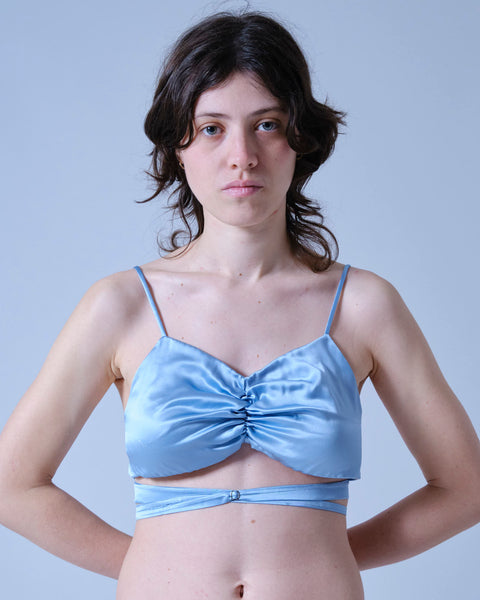Top Dakota variante azzurro pastello