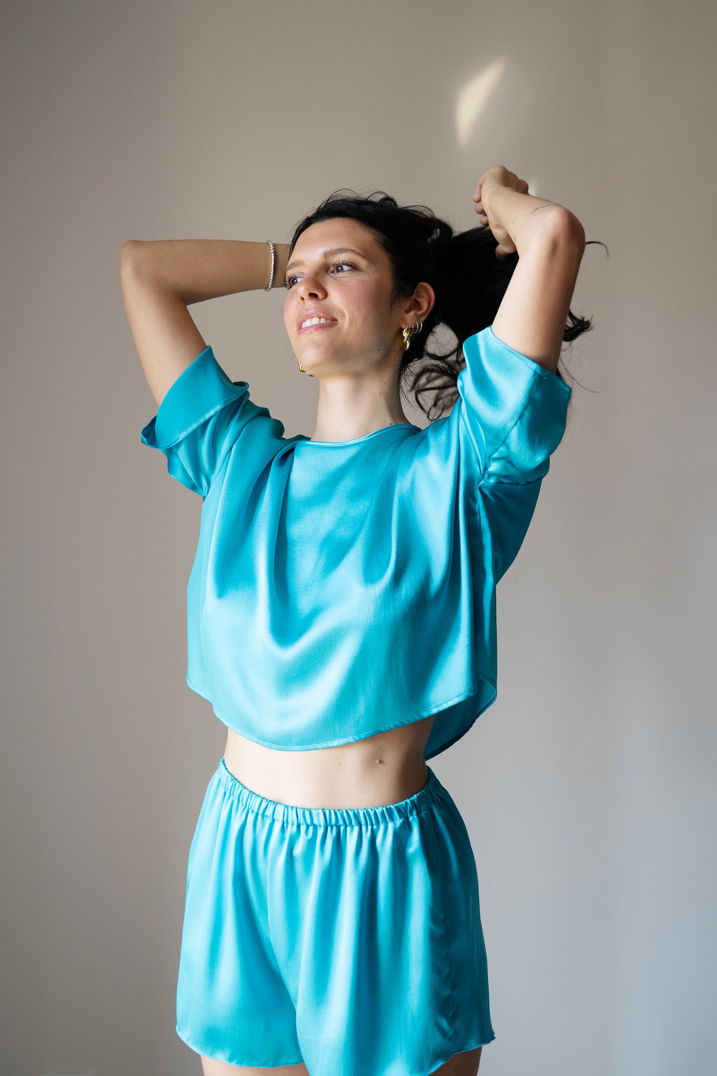 Completo Paloma variante azzurro Hawaii