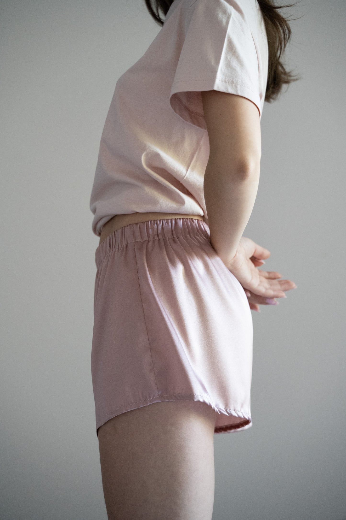shorts seta variante smoothie