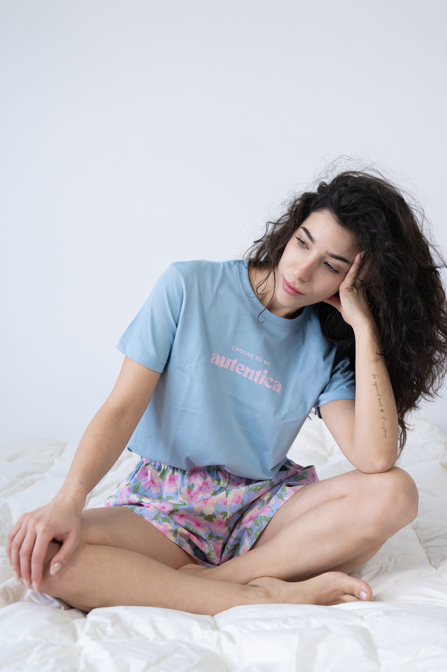 T-shirt autentica fiordaliso
