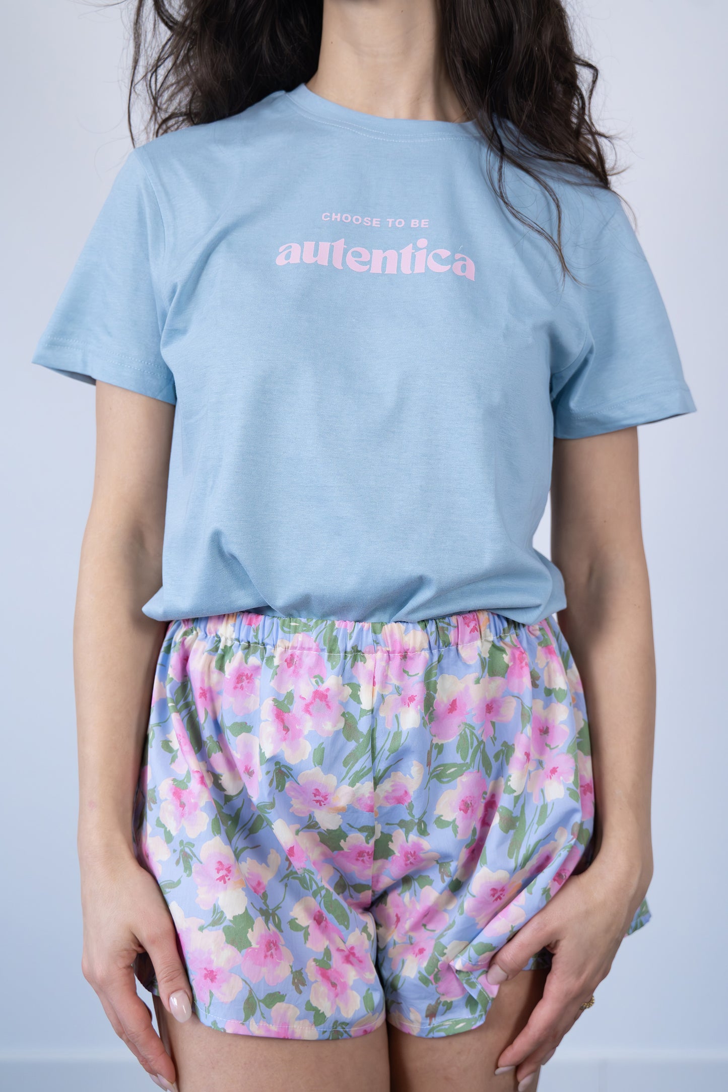 T-shirt autentica fiordaliso