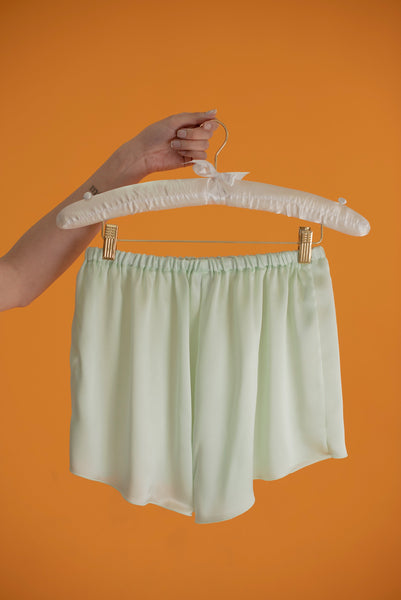 Shorts Paloma variante verde latte-menta