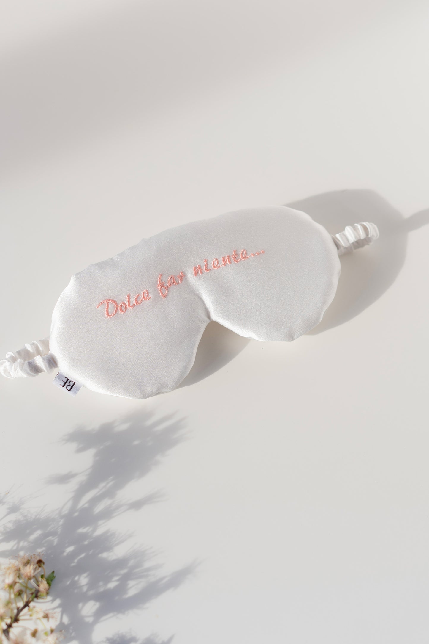 Eye mask parlate (con ricamo)