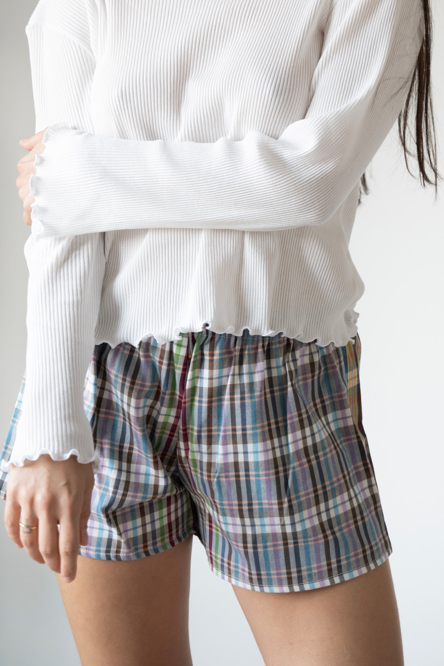 T-shirt Shelly in jersey (variante bianco latte)