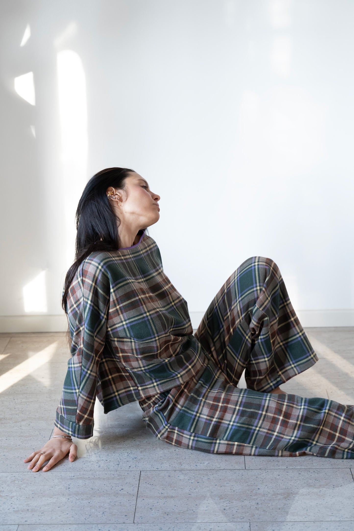 Completo Melrose variante tartan verde
