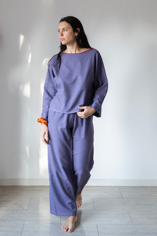 Completo Melrose variante viola