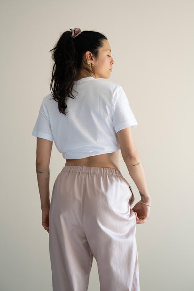 Pantalone lungo in cotone variante smoothie