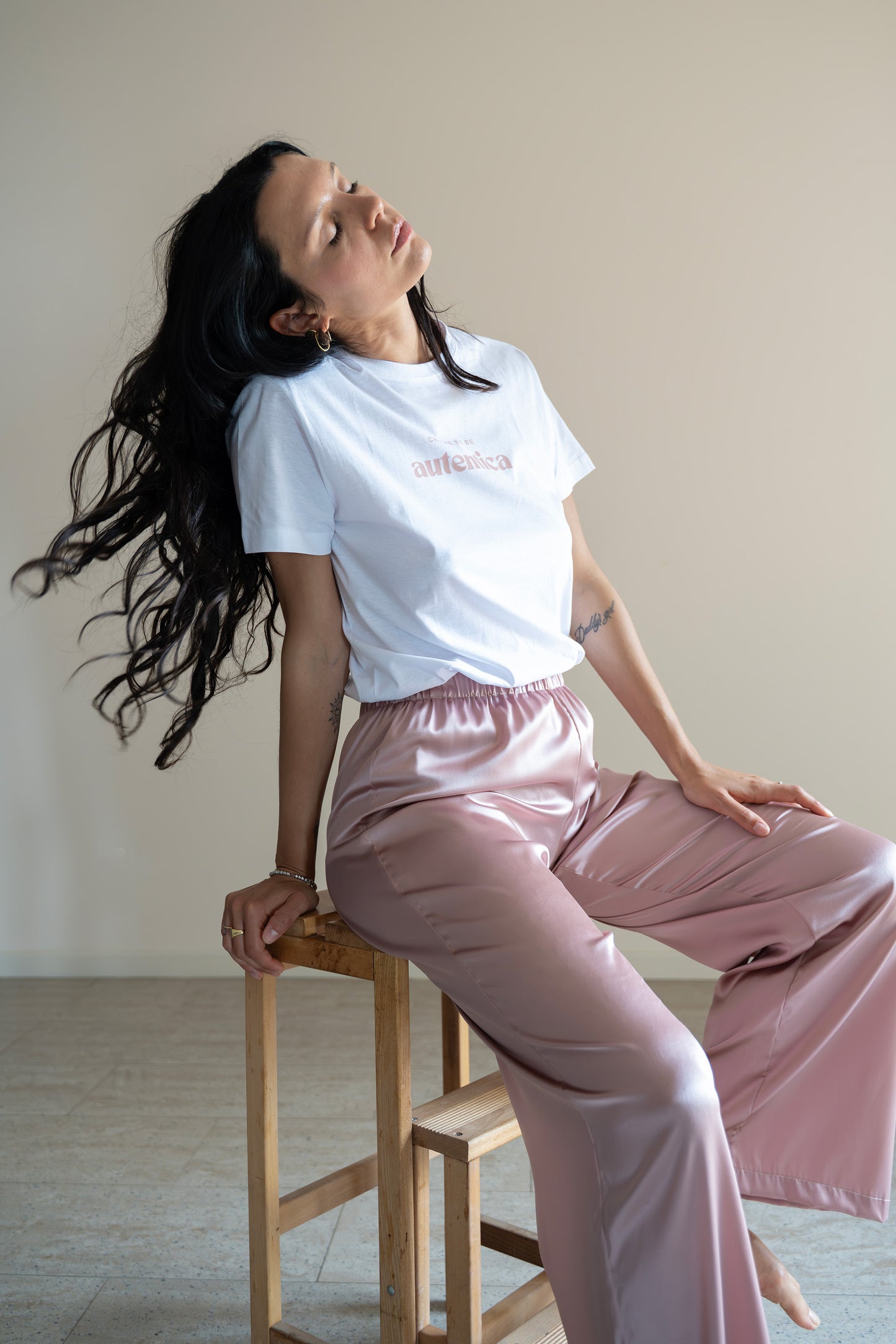 Pantaloni lunghi seta variante smoothie