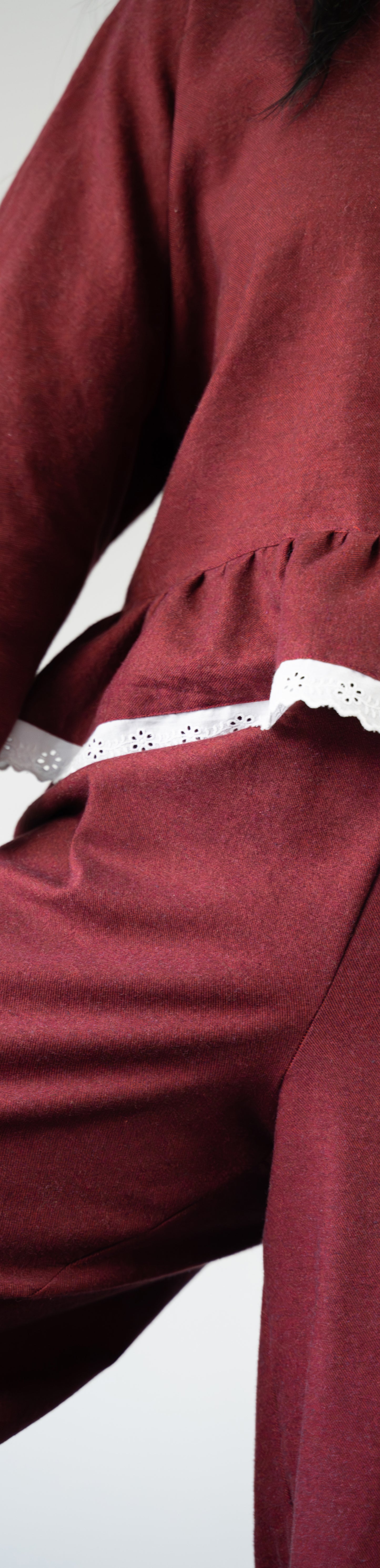 Completo Olga bordeaux