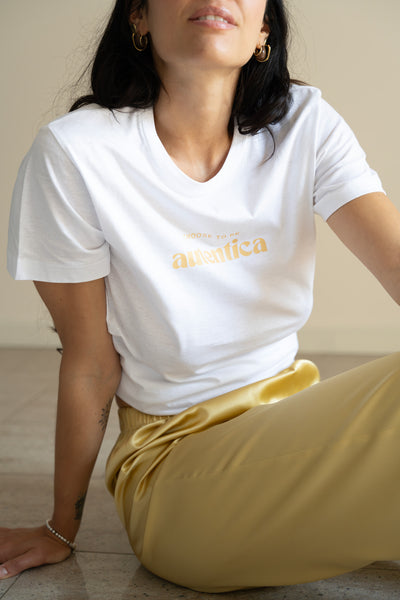 T-shirt autentica variante burro