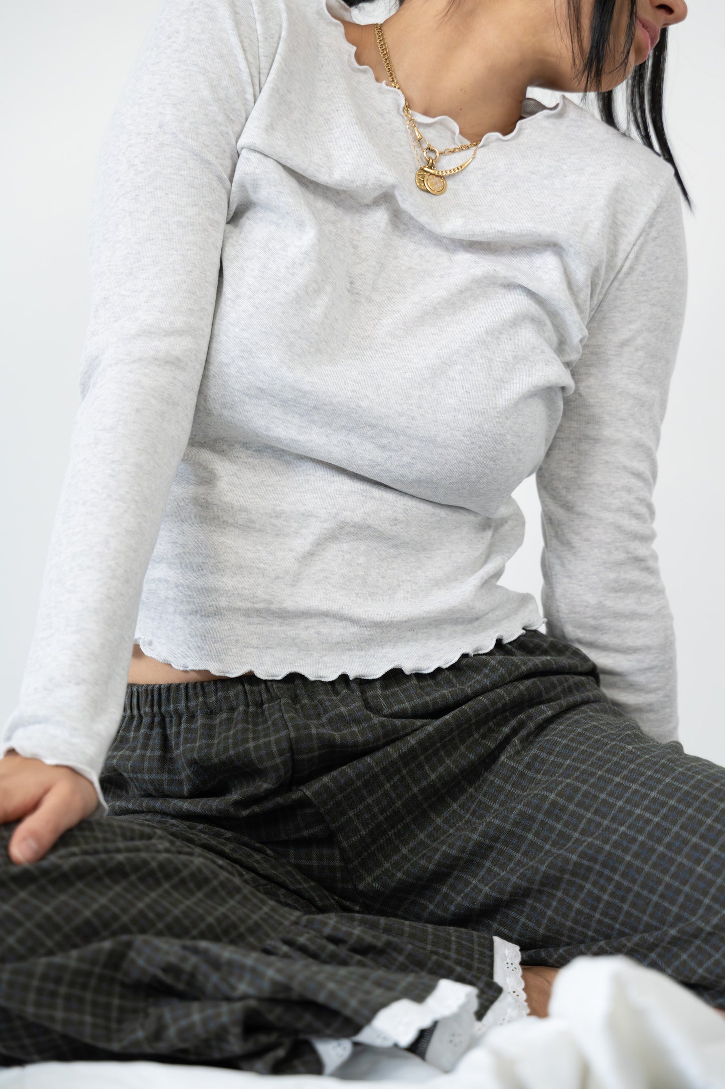 T-shirt shelly variante grigio chiaro