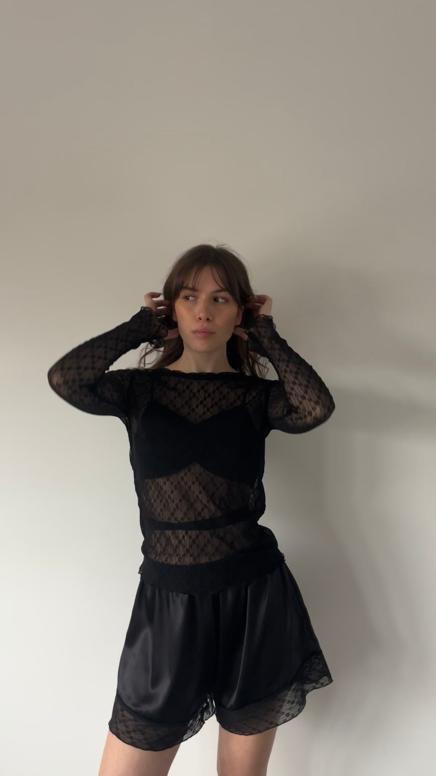 T-shirt shelly in pizzo